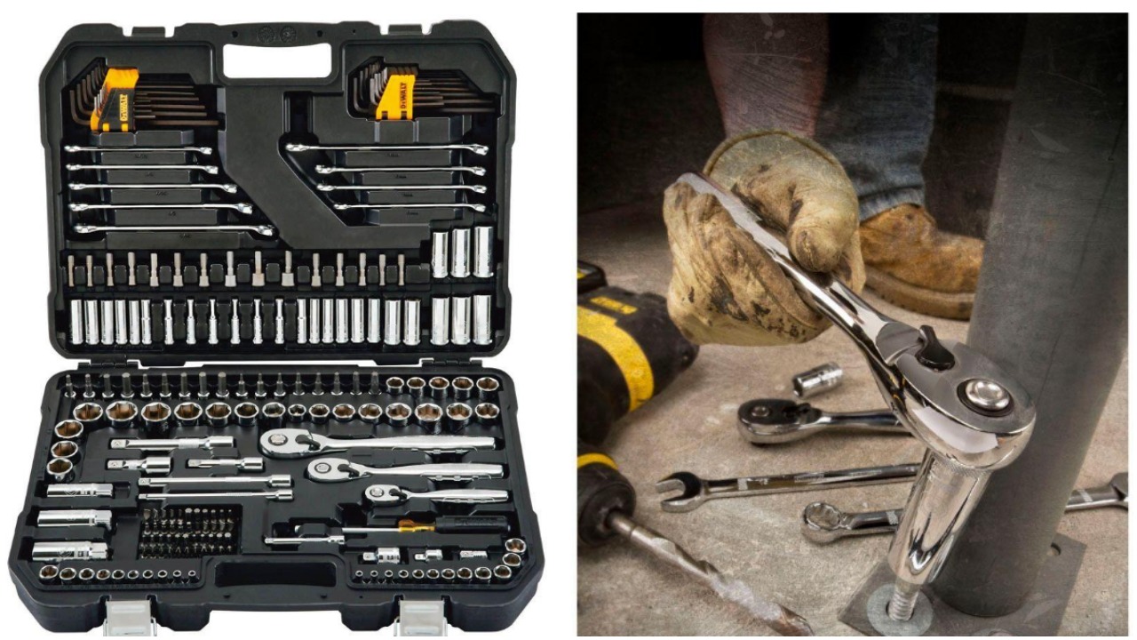 Dewalt 200 clearance piece tool set