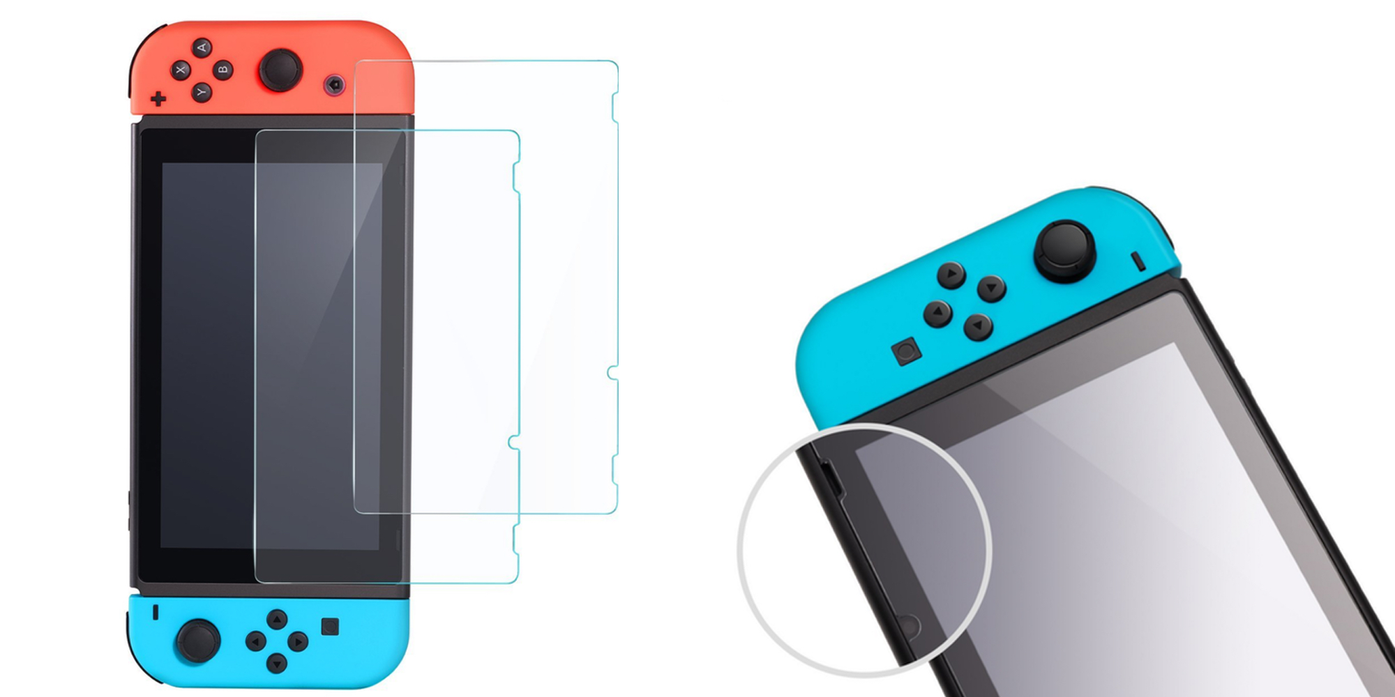 Anker 2-Pack Nintendo Switch GlassGuard Screen Protector for $7