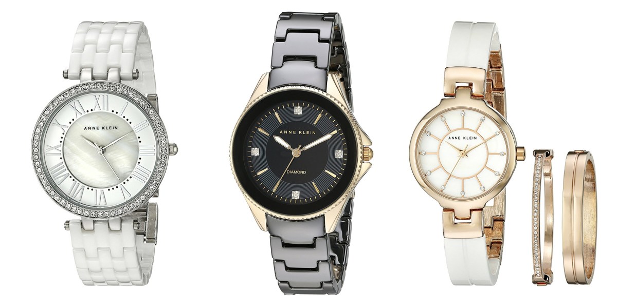 Anne Klein watches up to 60% off in Amazon's Gold Box, from $40