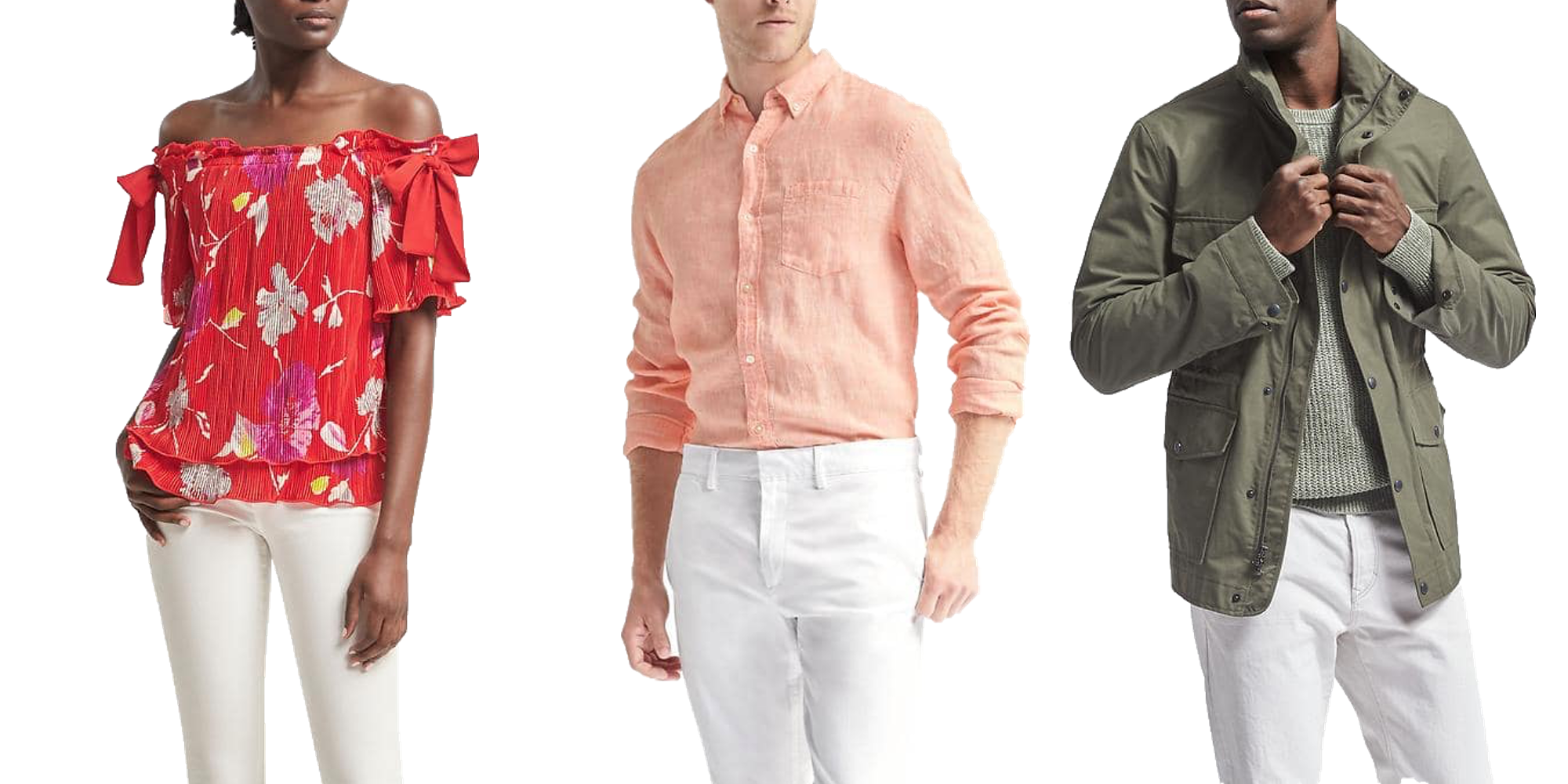 Banana Republic offers 40 off Spring Styles, today only