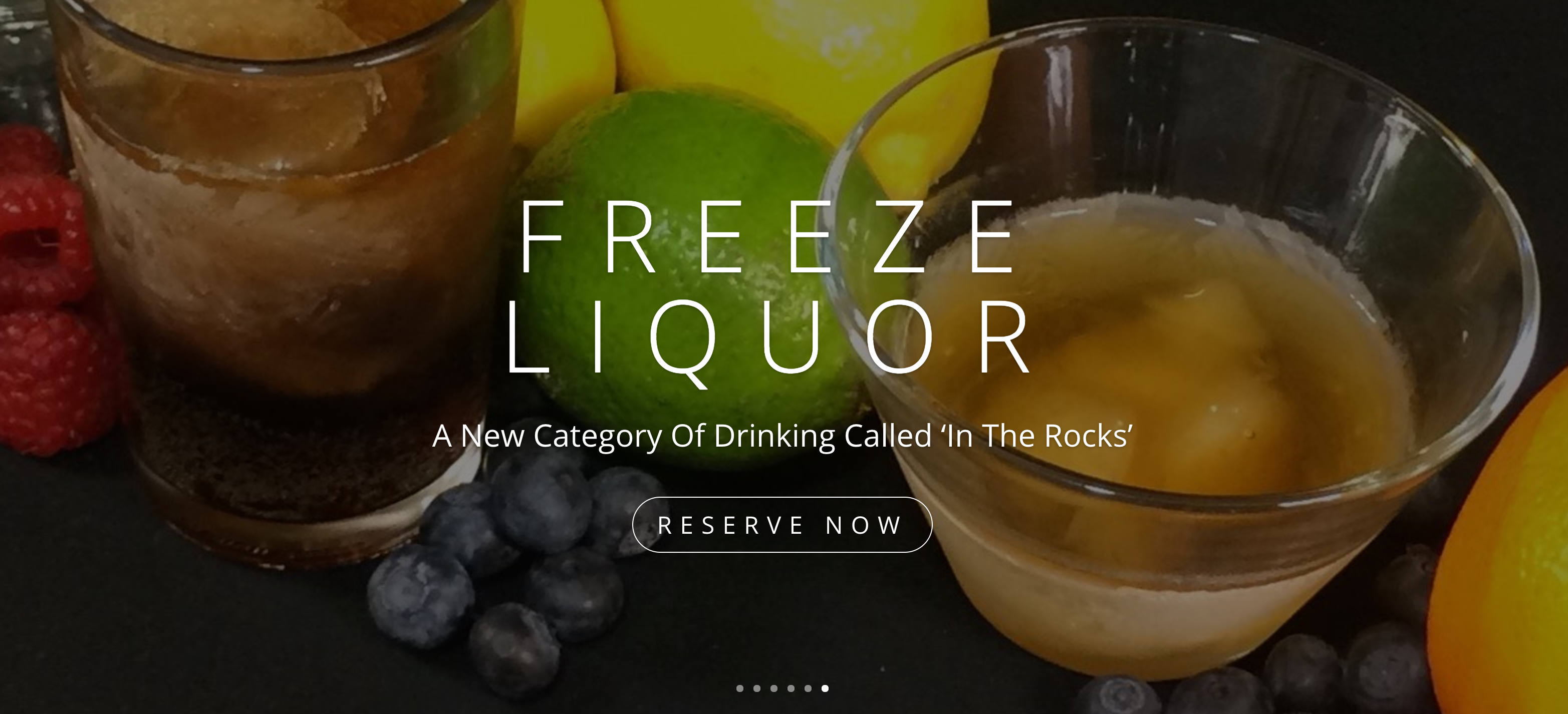 Beyond Zero's liquor freezer puts your cocktail "in the rocks"