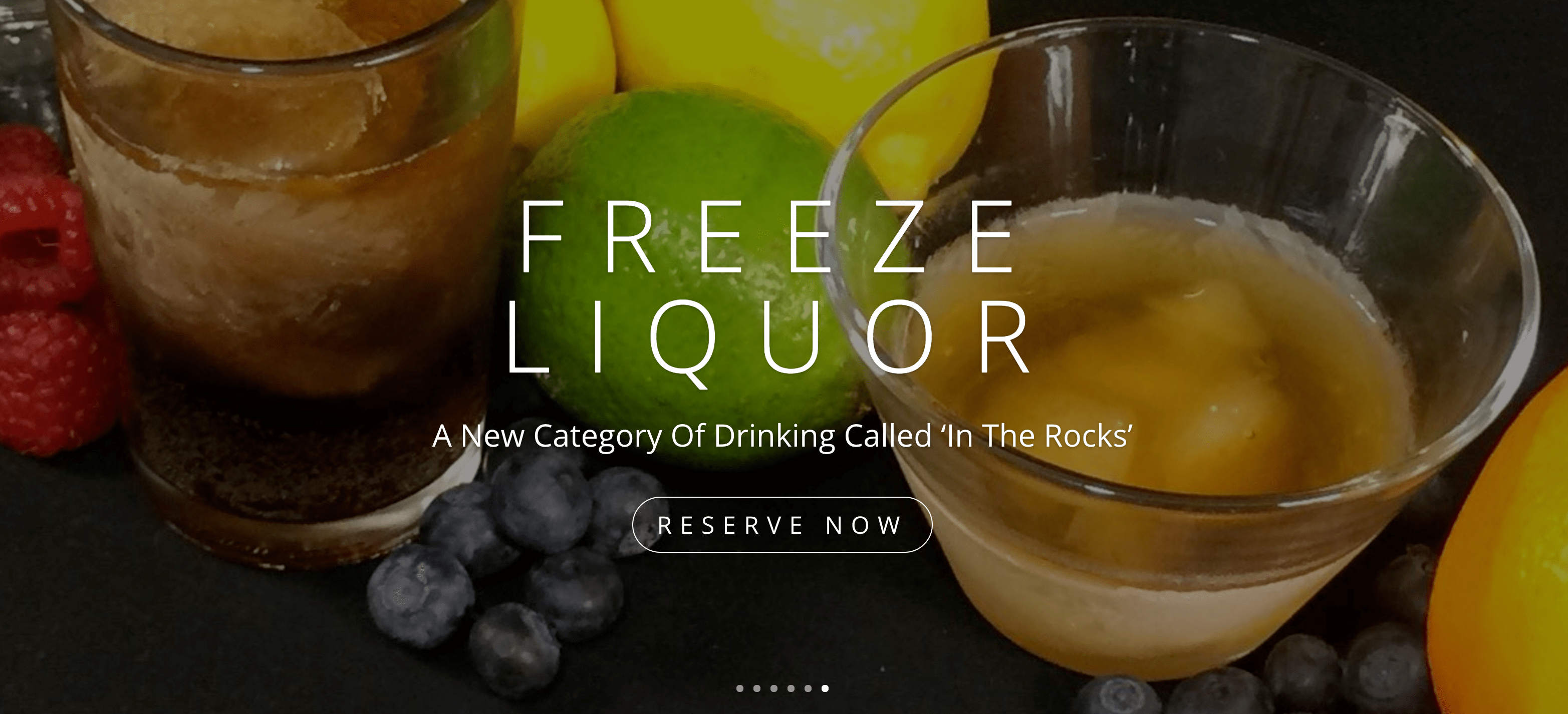 Beyond Zero's liquor freezer puts your cocktail "in the rocks"