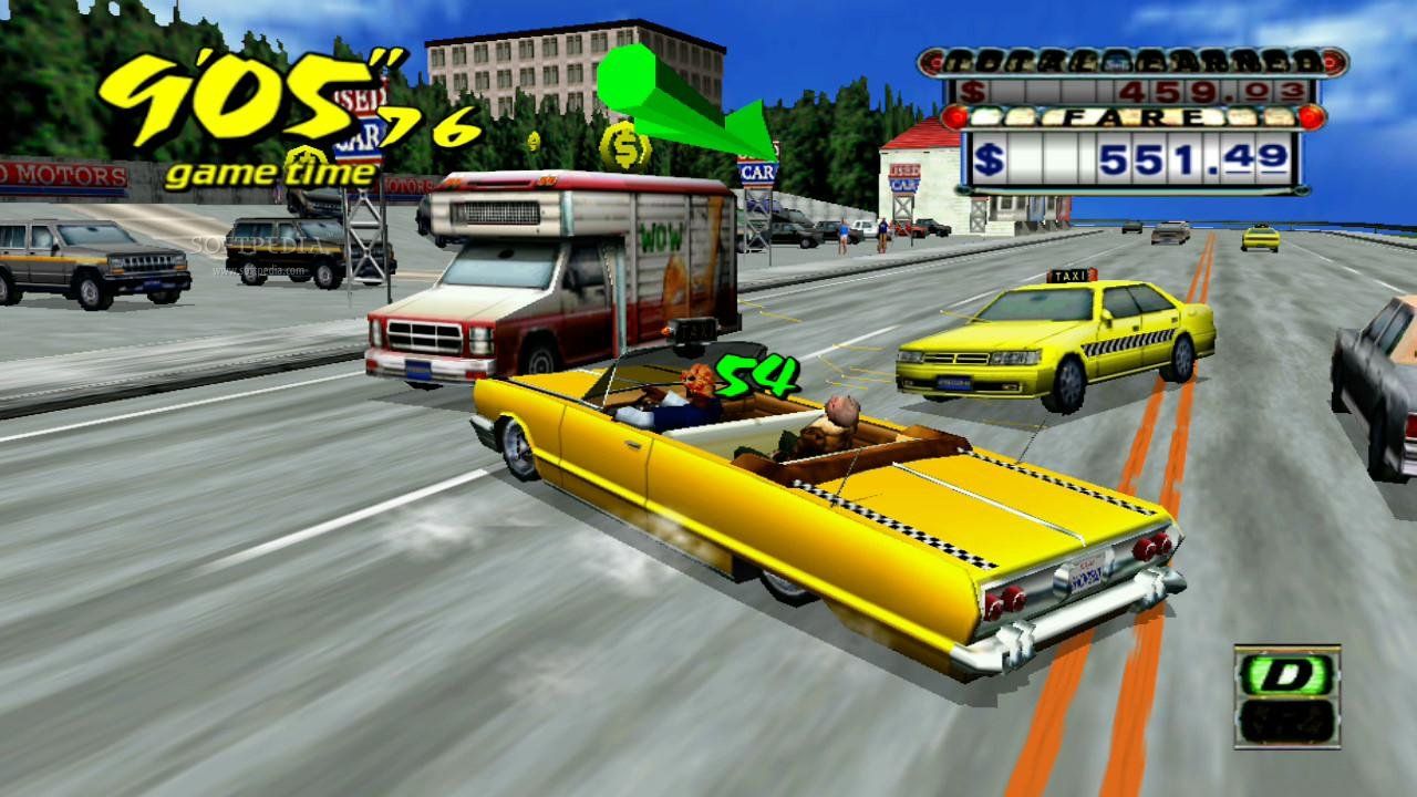 How long is Crazy Taxi?