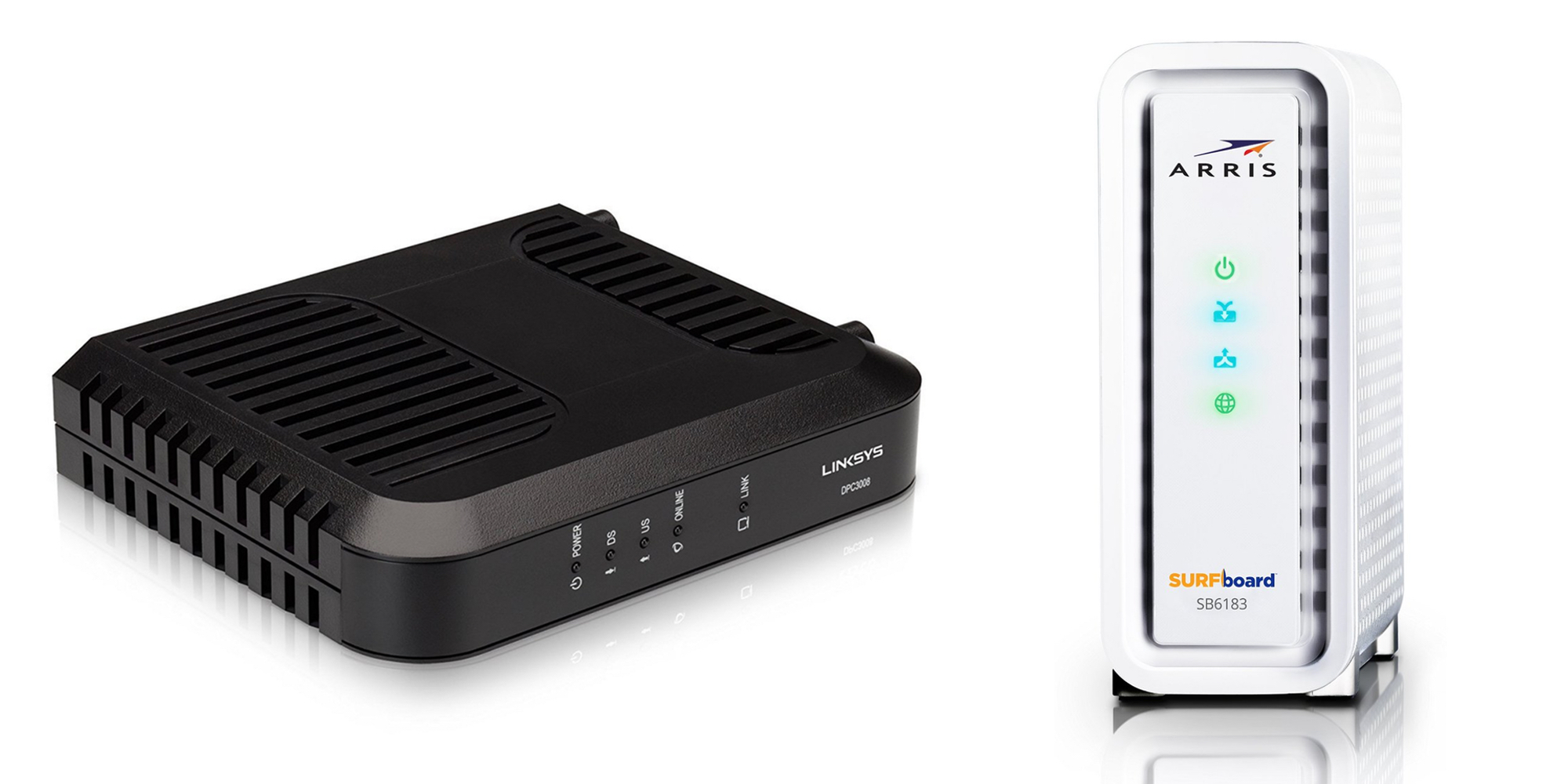Linksys and Arris SURFboard DOCSIS 3.0 Cable Modems cut rental fees