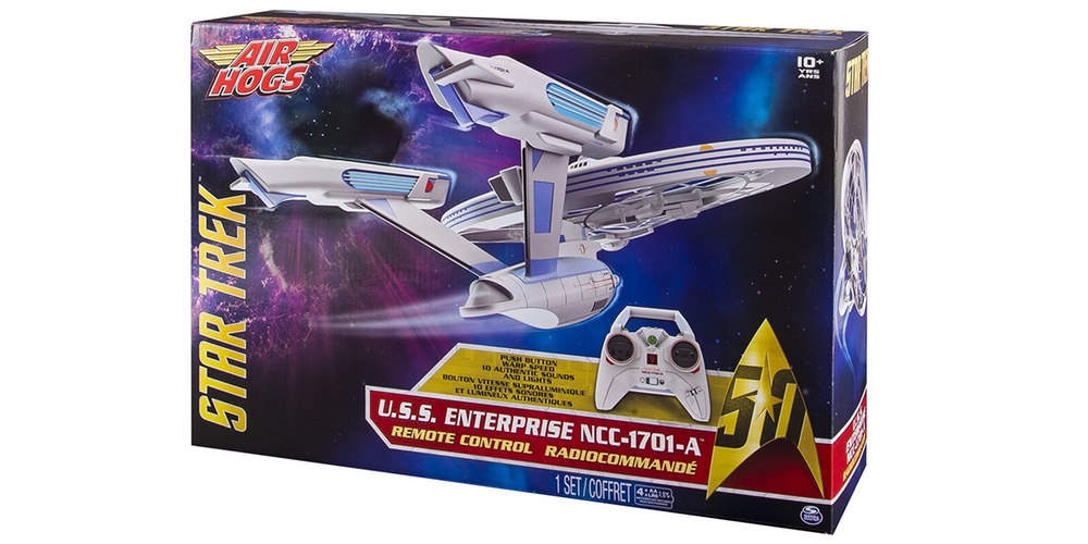 Air Hogs Star Trek U.S.S Enterprise Remote Control Drone 30 (Reg. 50+)