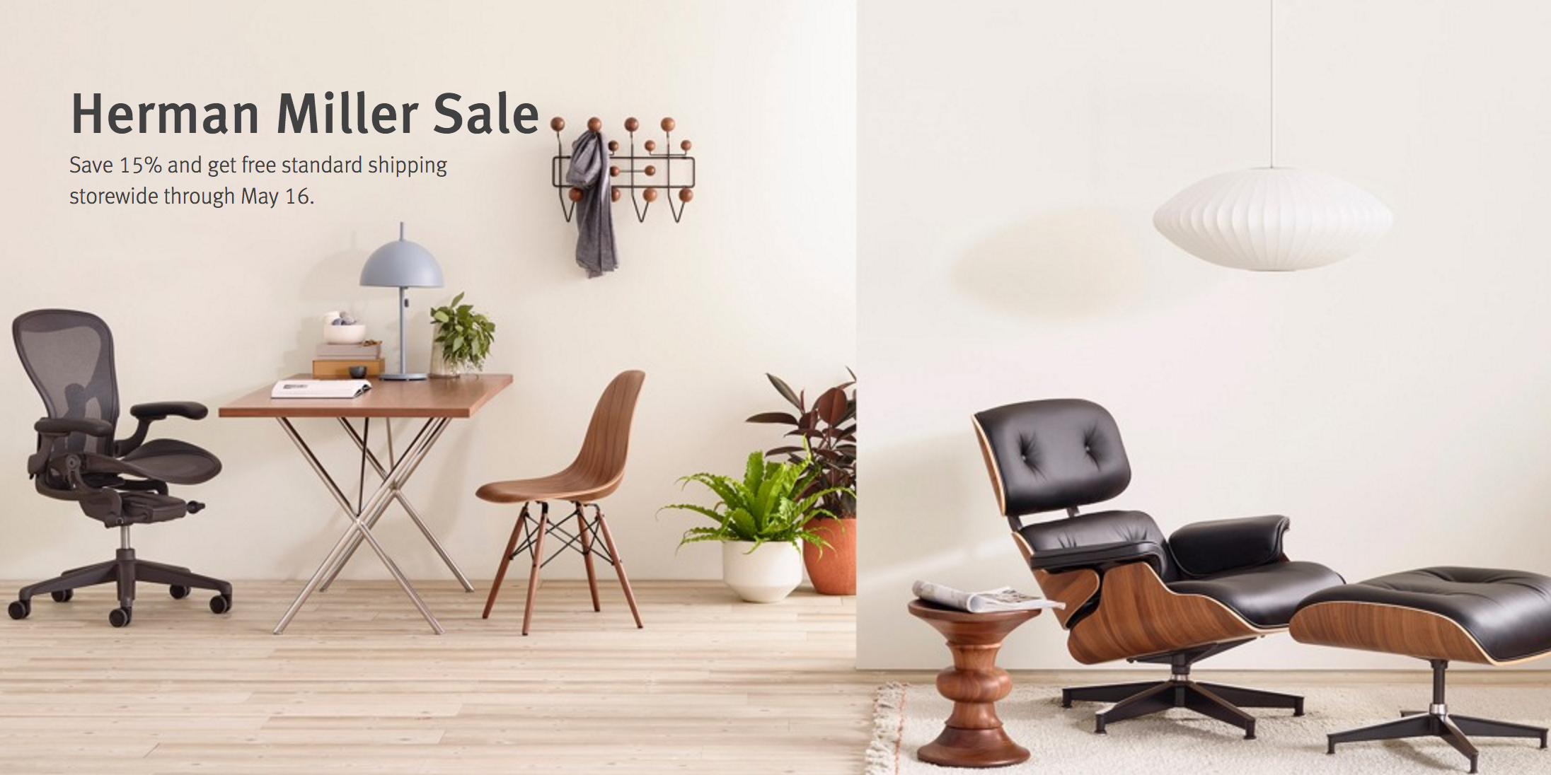Herman Miller 15 off sale delivers rare discounts, free shipping