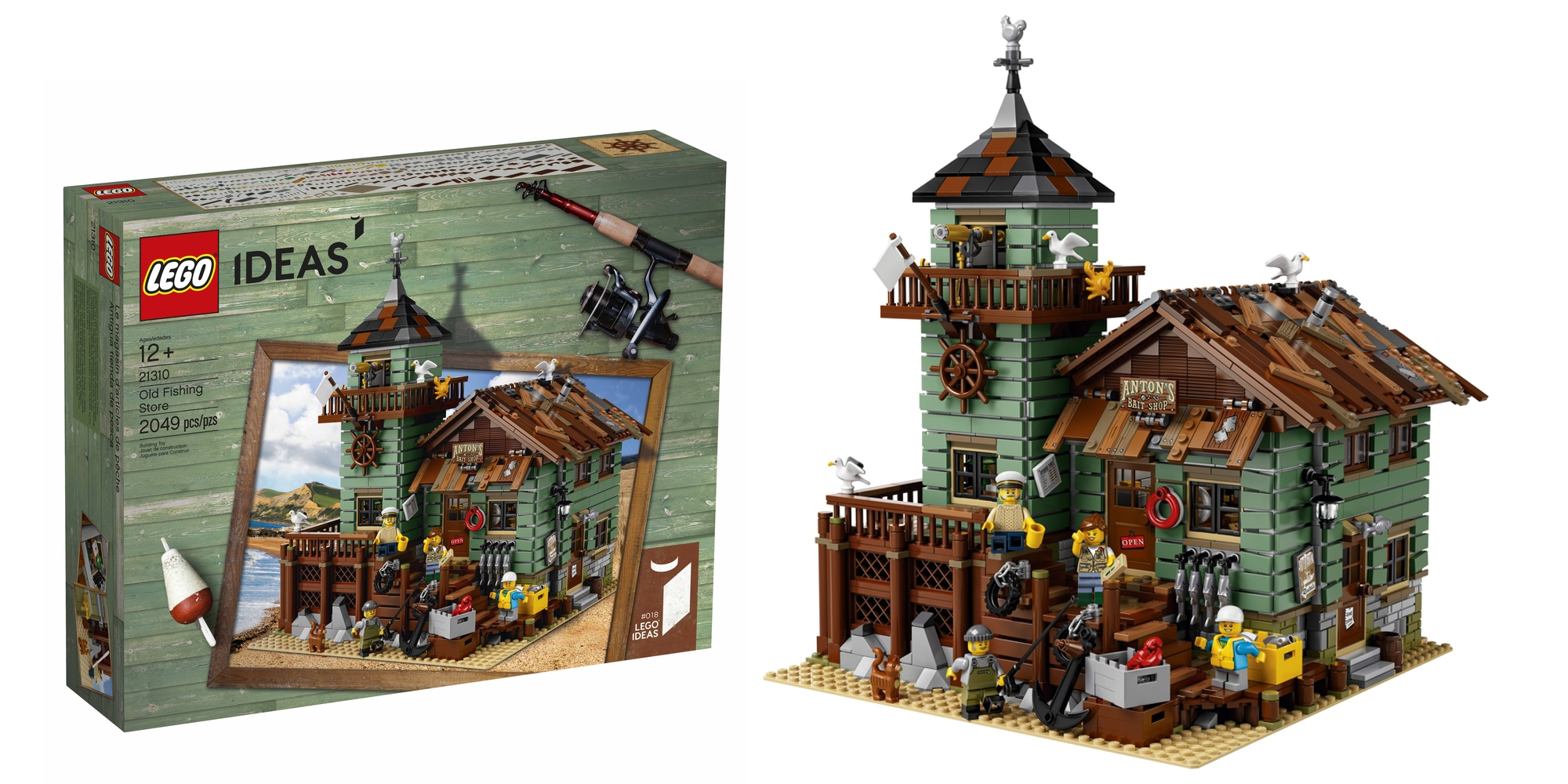 LEGO reels in new 2,000 piece Old Fishing Store kit coming 