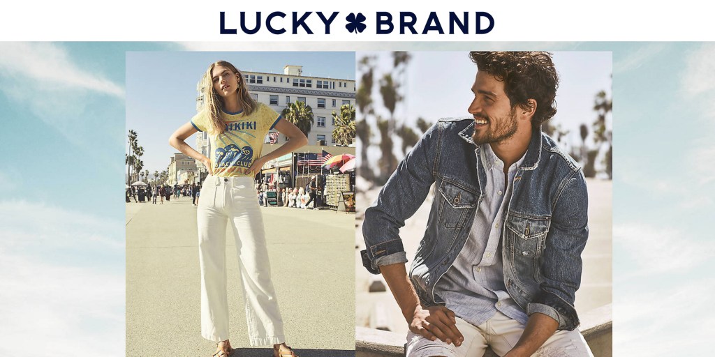 Lucky Brand Sale on Sale Event revamps your look with up to 75% off