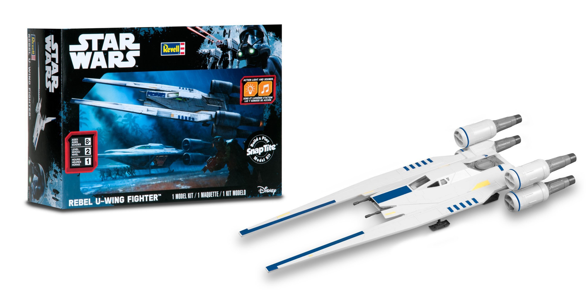 Revell SnapTite Star Wars U-wing Fighter Building Kit under $9 (Orig. $20)