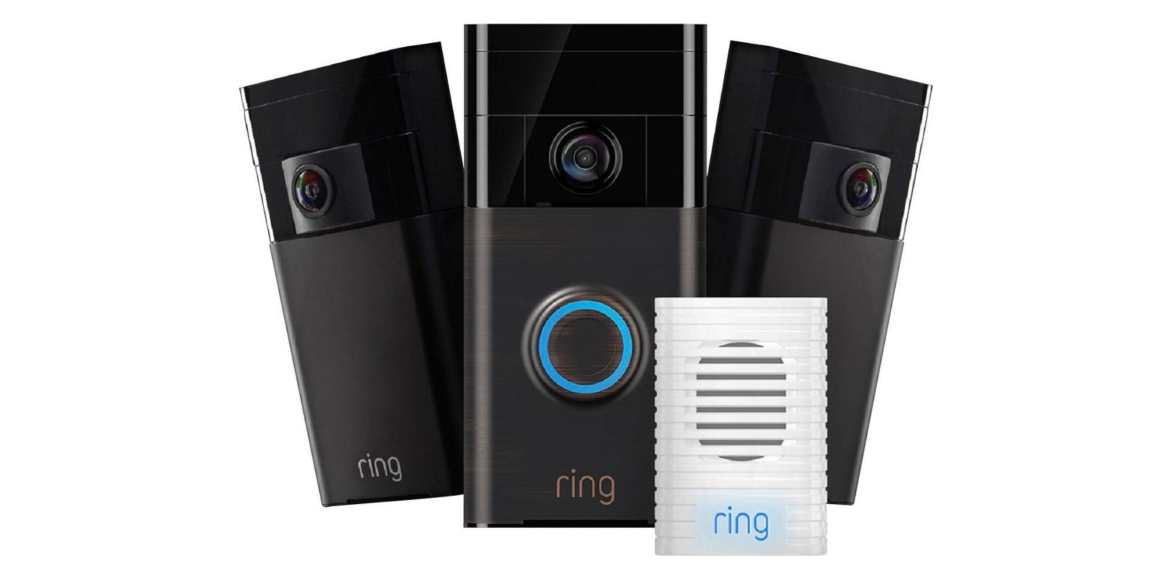 Ring Home 3-Camera Security Kit w/ iOS + Android connectivity $400