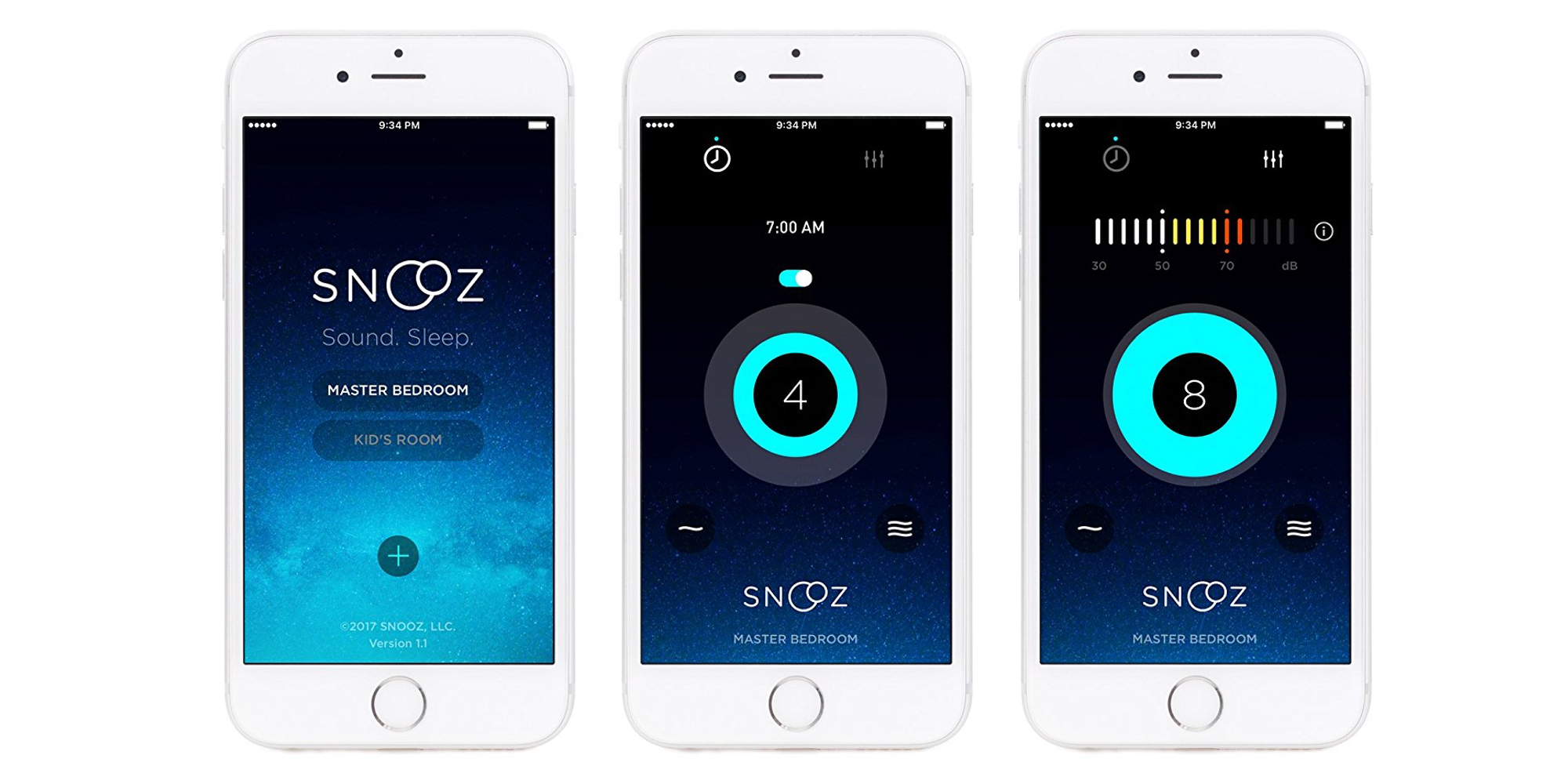 SNOOZ brings white noise machine into the 21st Century with iPhone control