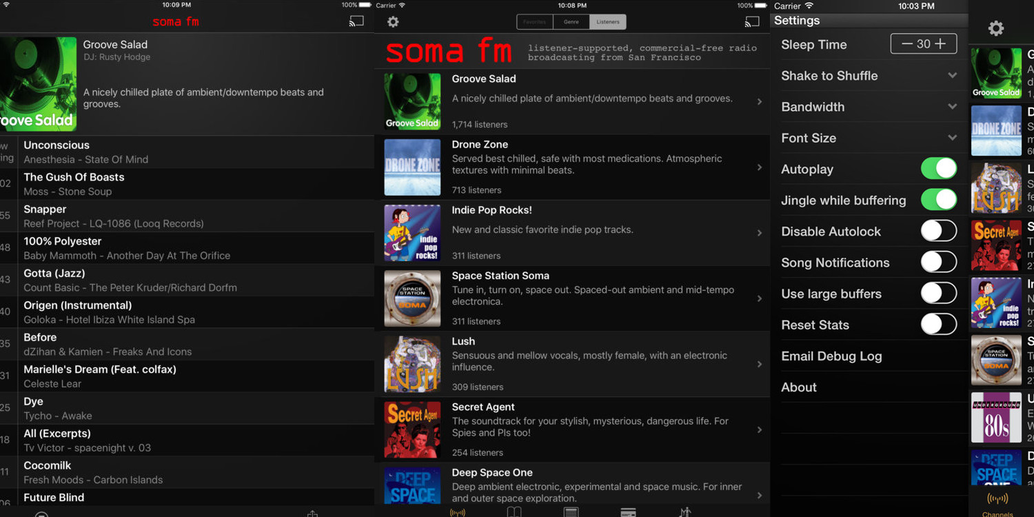 SomaFM Radio Player for iOS free for first time this year