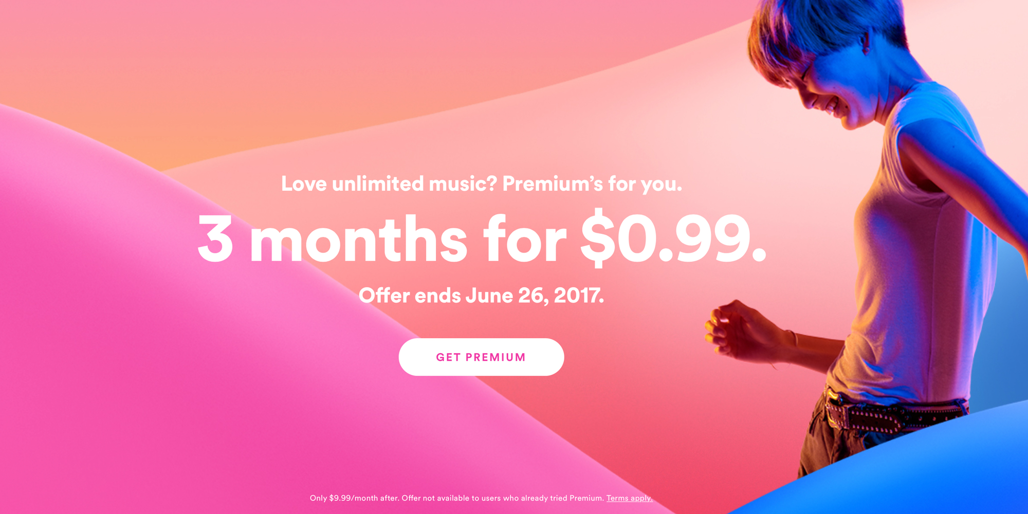 how much is spotify per month