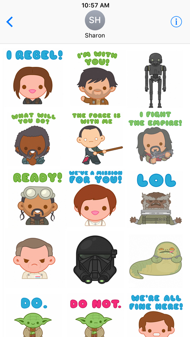 Awaken Your Messages with Exclusive Star Wars Stickers