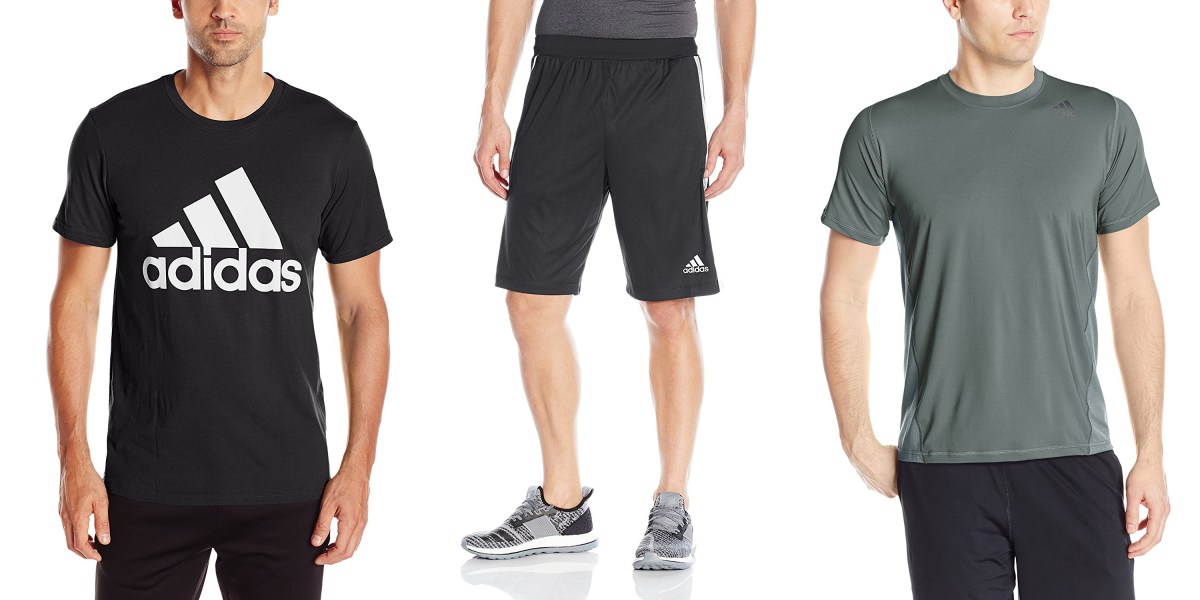 adidas Apparel Sale has deals from $10 on t-shirts, pants, jackets ...