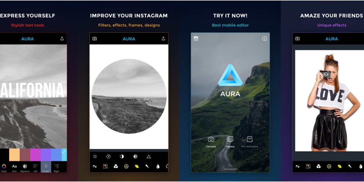 AURA Camera Photo Editor for iOS now available for free (Reg. 4)