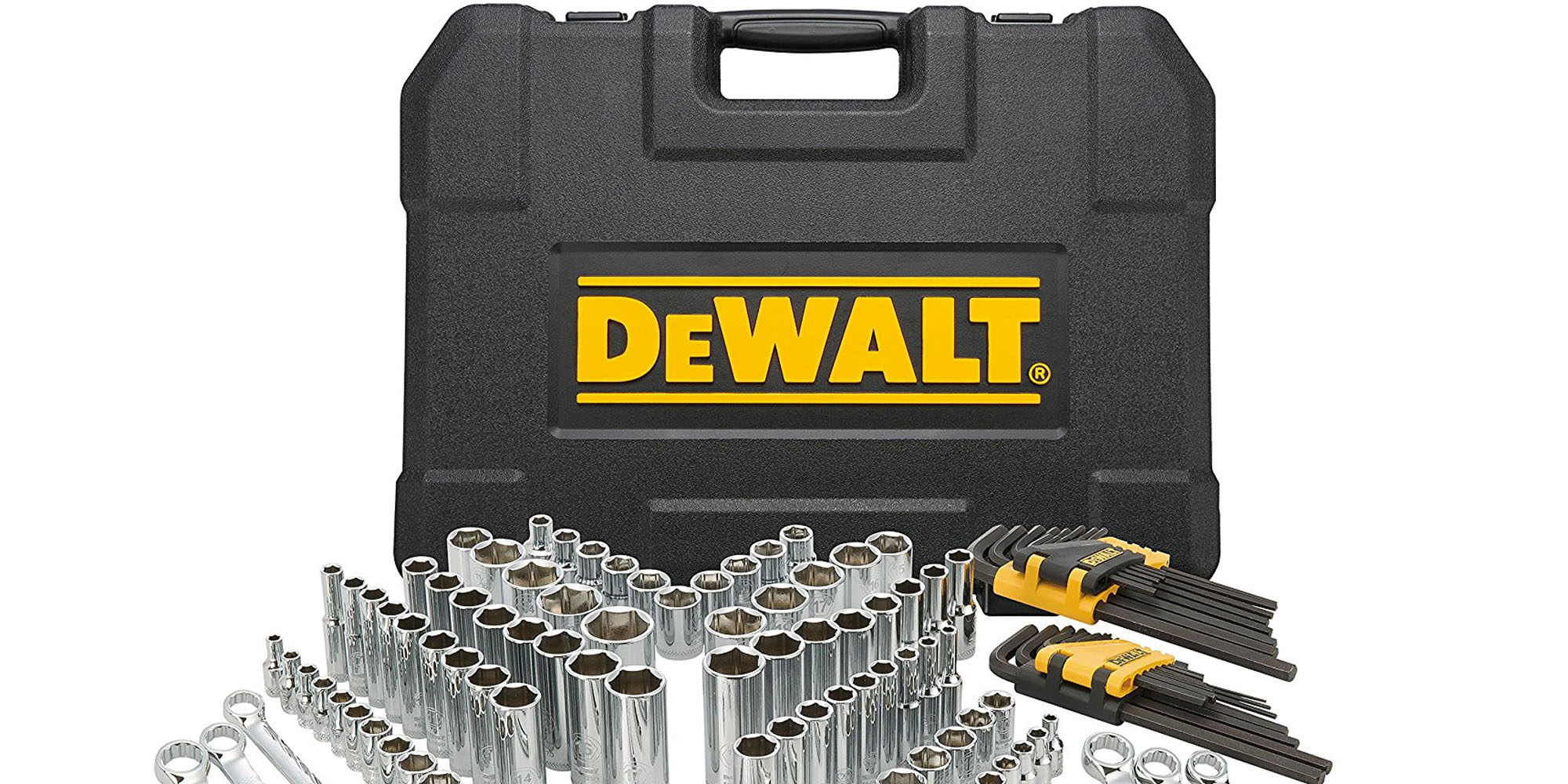 DeWALT Tool Sets 118Piece 53 and 156Piece 60 shipped 9to5Toys