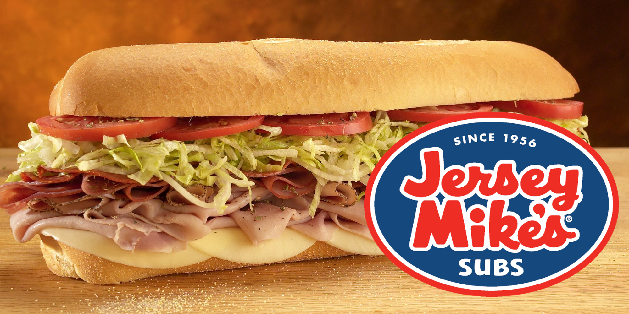 Buy any sub at Jersey Mike's and get one free