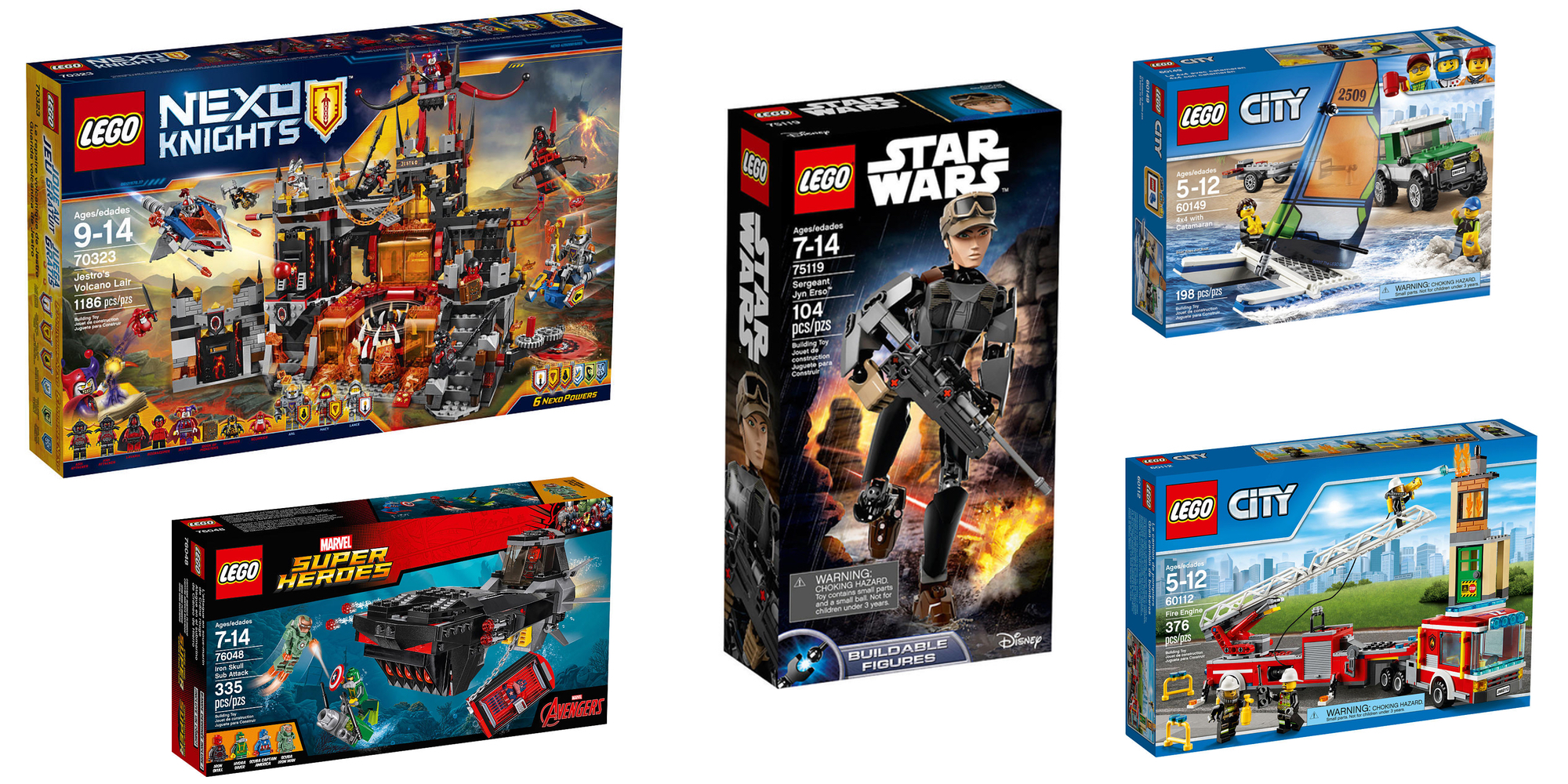 LEGO sets from Star Wars, Marvel, more up to 40% off, starting at $5