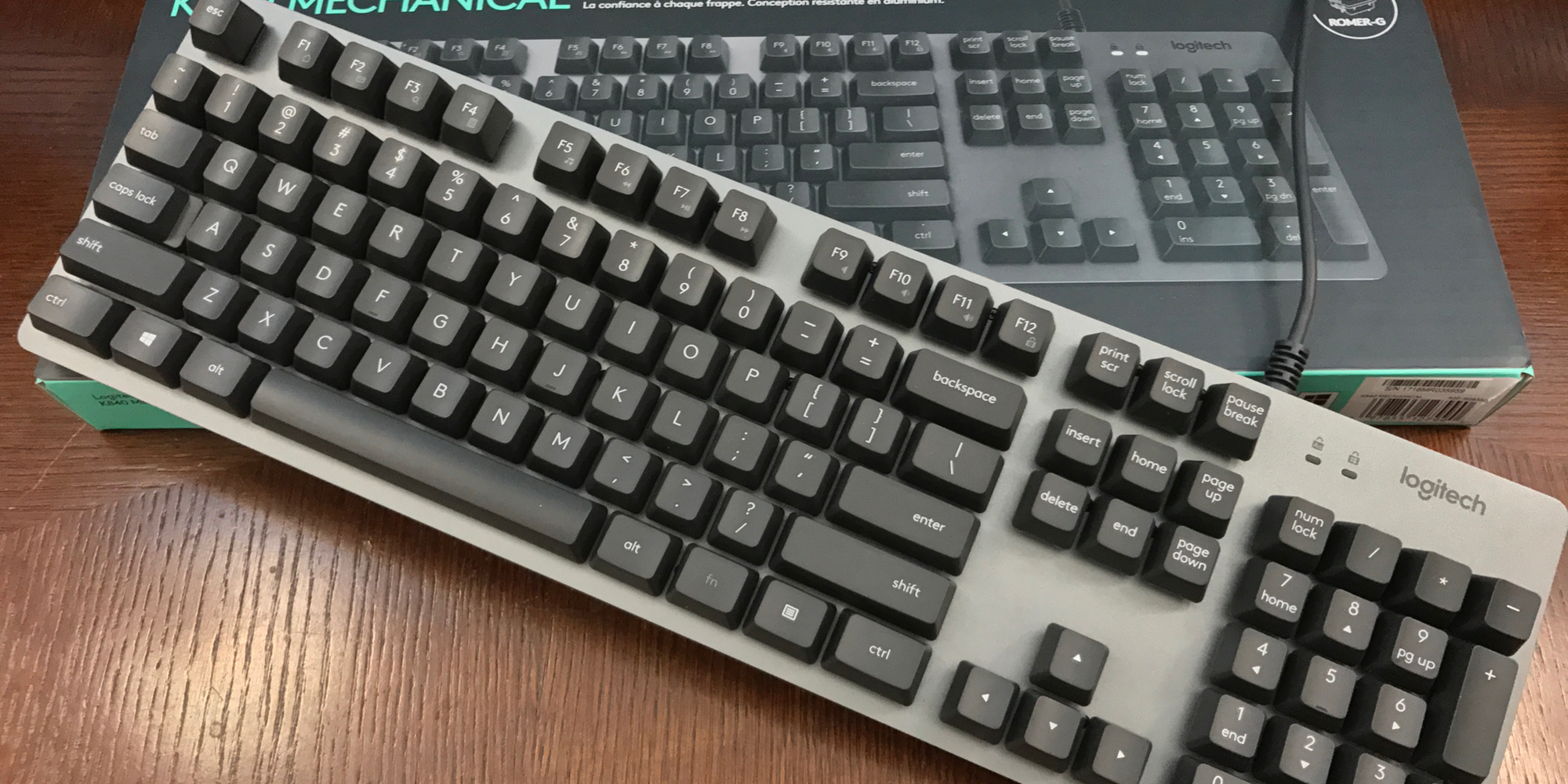 Logitech's is an affordable gateway to mechanical