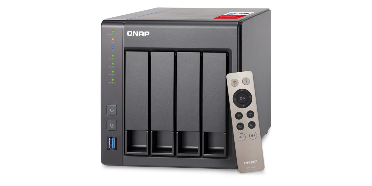 QNAP 4Bay NAS w/ AirPlay, USB 3.0 and HDMI for 350 shipped (Reg. 450)