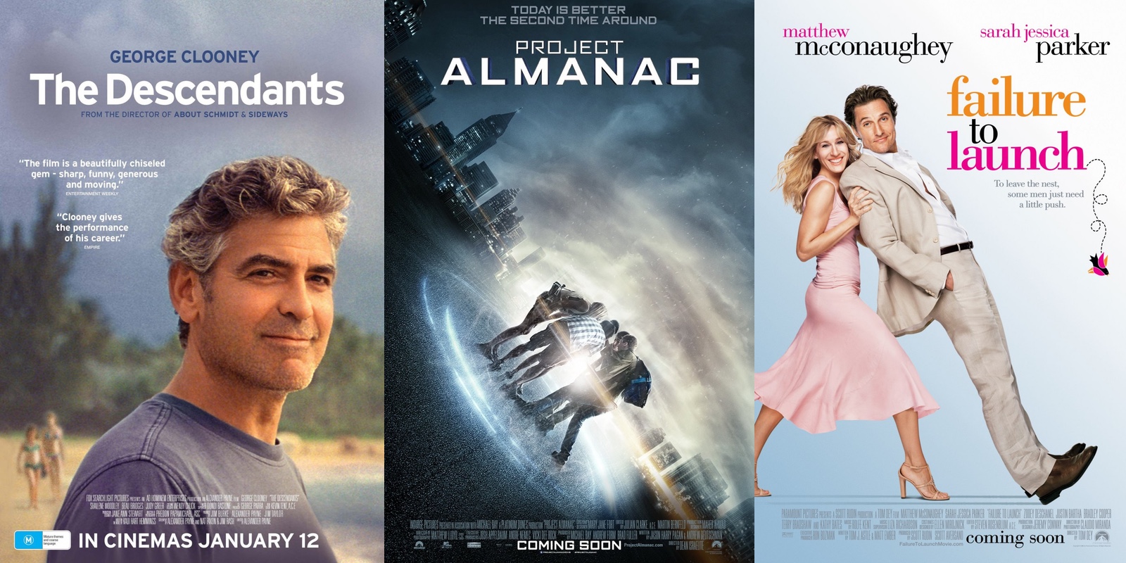 Amazon 0.10 HD Movie Rentals The Descendants, Project