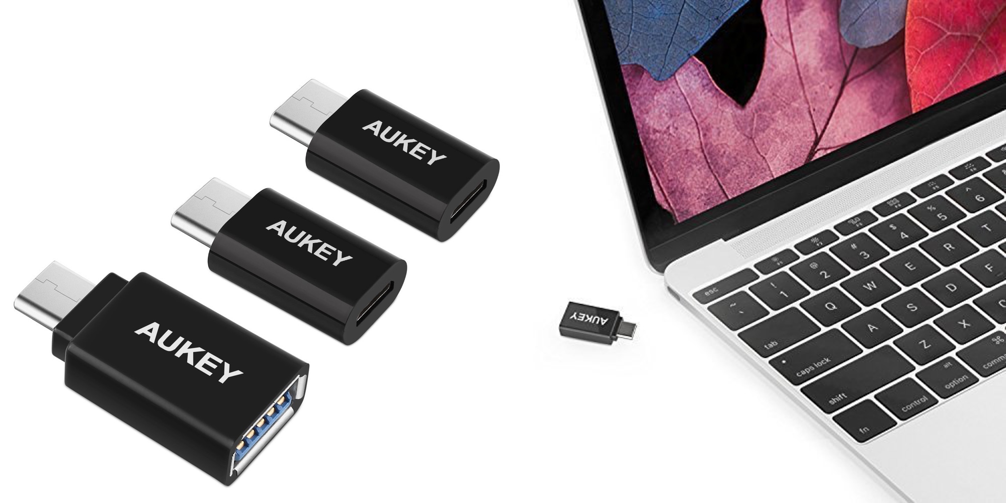 Micro/USBA to USBC Adapter bundle 3pack for 6 Prime shipped, more