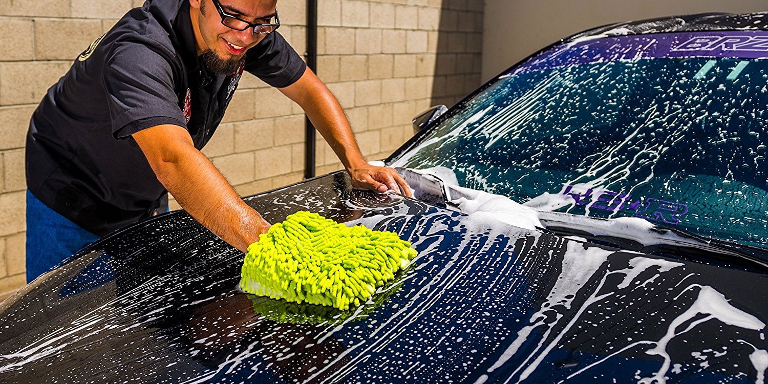 Chemical Guys Microfiber Wash Mitt now just $5 Prime shipped on