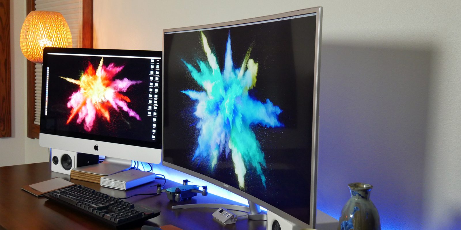 Philips massive 40inch curved 4K monitor has tons of inputs and is