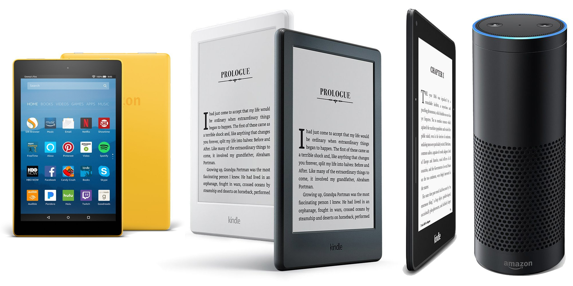 Amazon Device Sale Echo now 99, Kindles from 60, Fire Tablets, more!