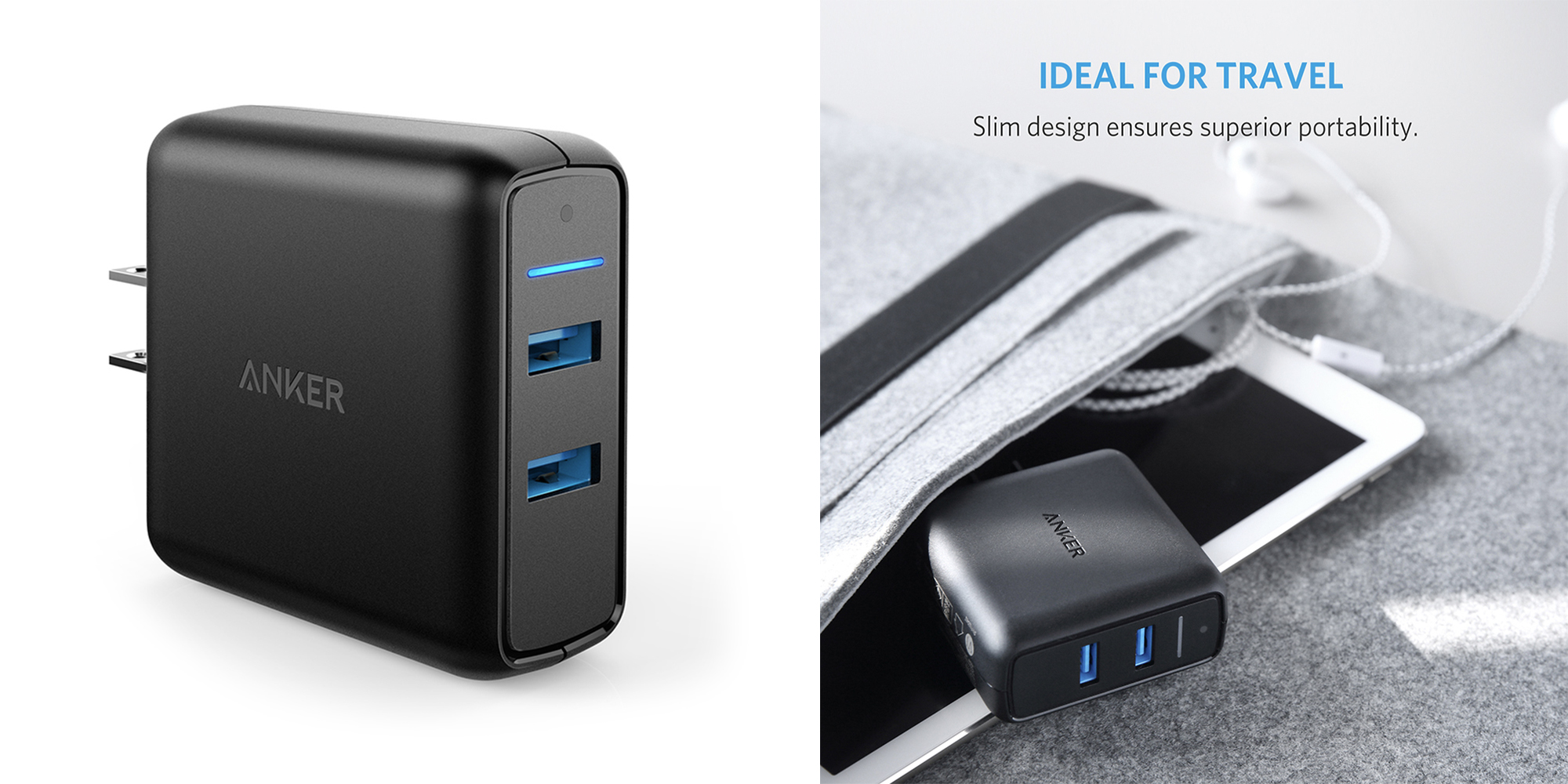 Anker's 19 DualUSB Wall Charger is the one Apple should've sent w