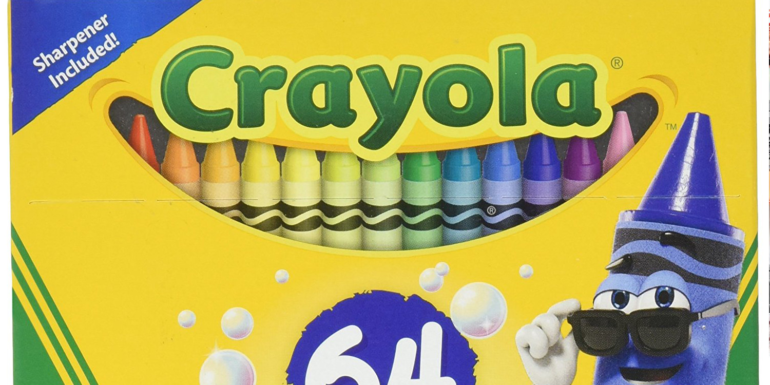 Crayola 64-Pack Ultra Clean Washable Crayons from just $9 at Walmart