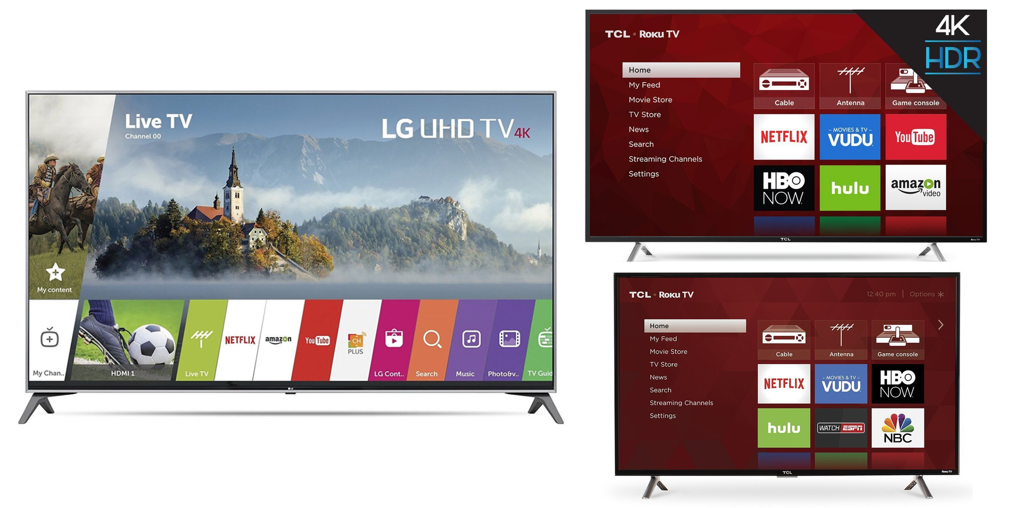 Rokuenabled HDTVs are on sale at Best Buy + Amazon from 150, LG 60