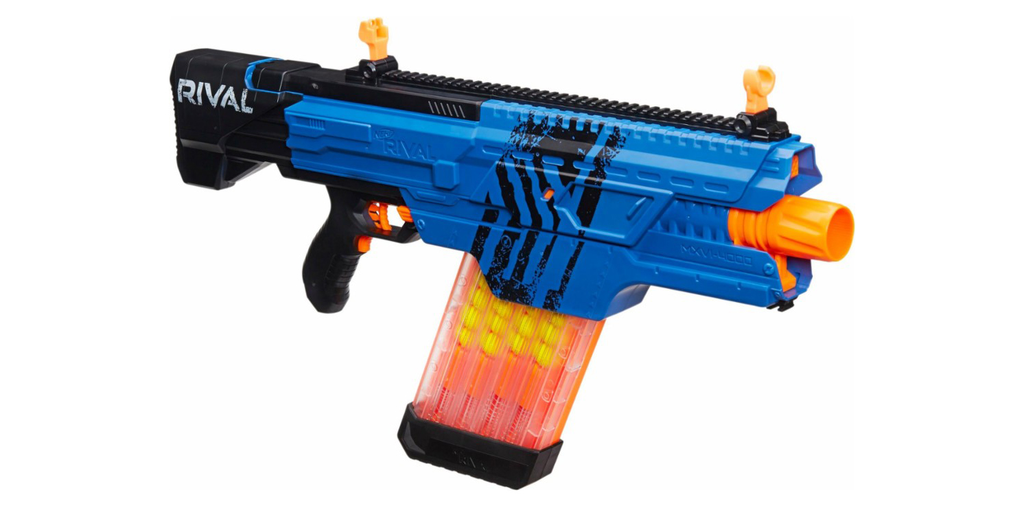 NERF Rival Khaos MXVI-4000 Blaster w/ 40-round magazine on sale for $35 ...