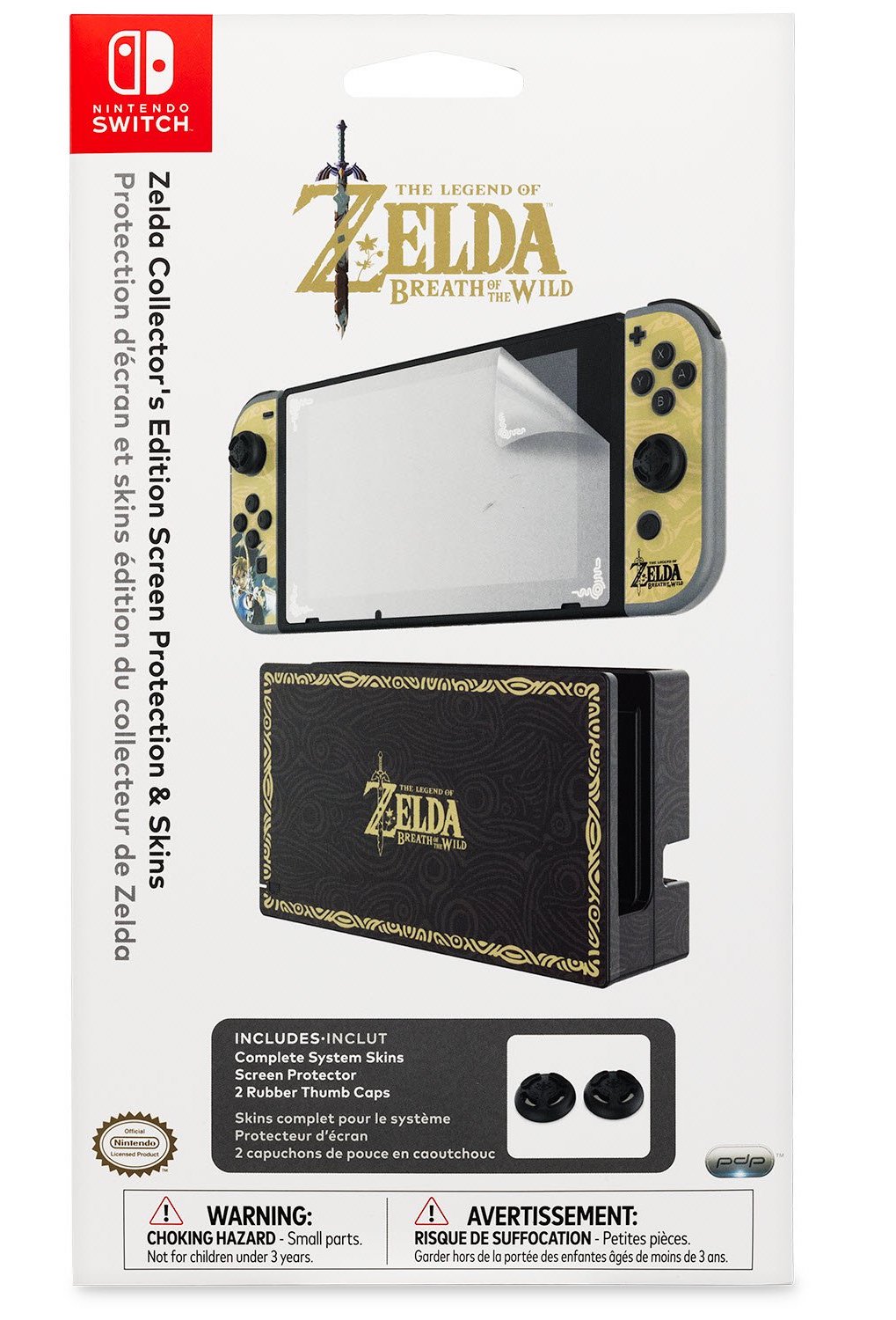 Nintendo Switch Zelda Screen Protection & Skin Kit for under $17 Prime ...