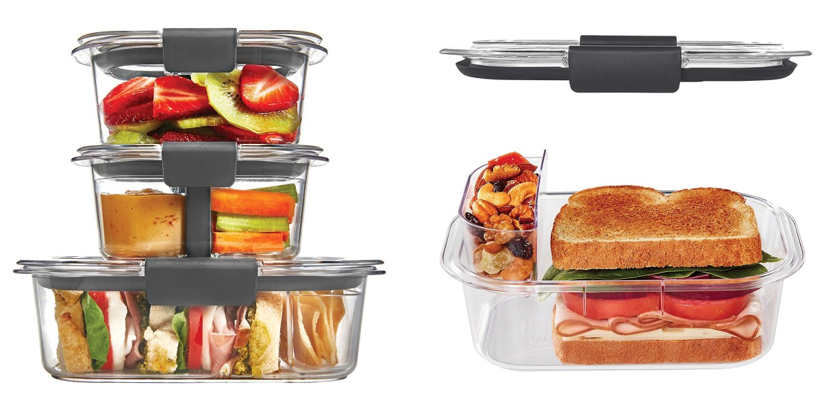 Rubbermaid's Brilliance Lunch Container Kit drops to 14 Prime shipped