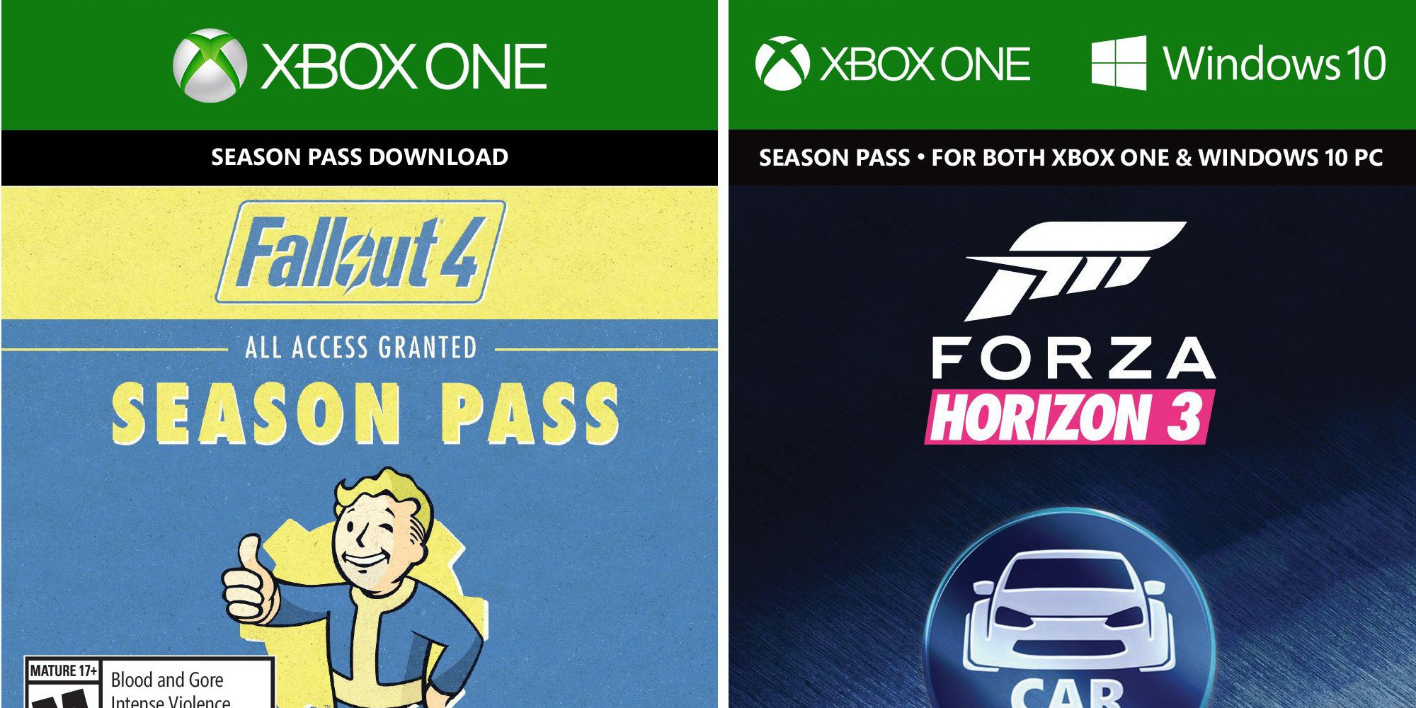 Xbox One Season Pass Up To 70 Off Fallout 4 Forza Horizon 3 More 9to5toys