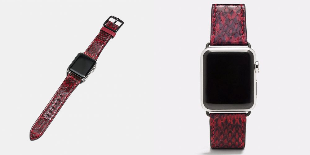 Coach releases new Apple Watch Bands for fall that will have you ...