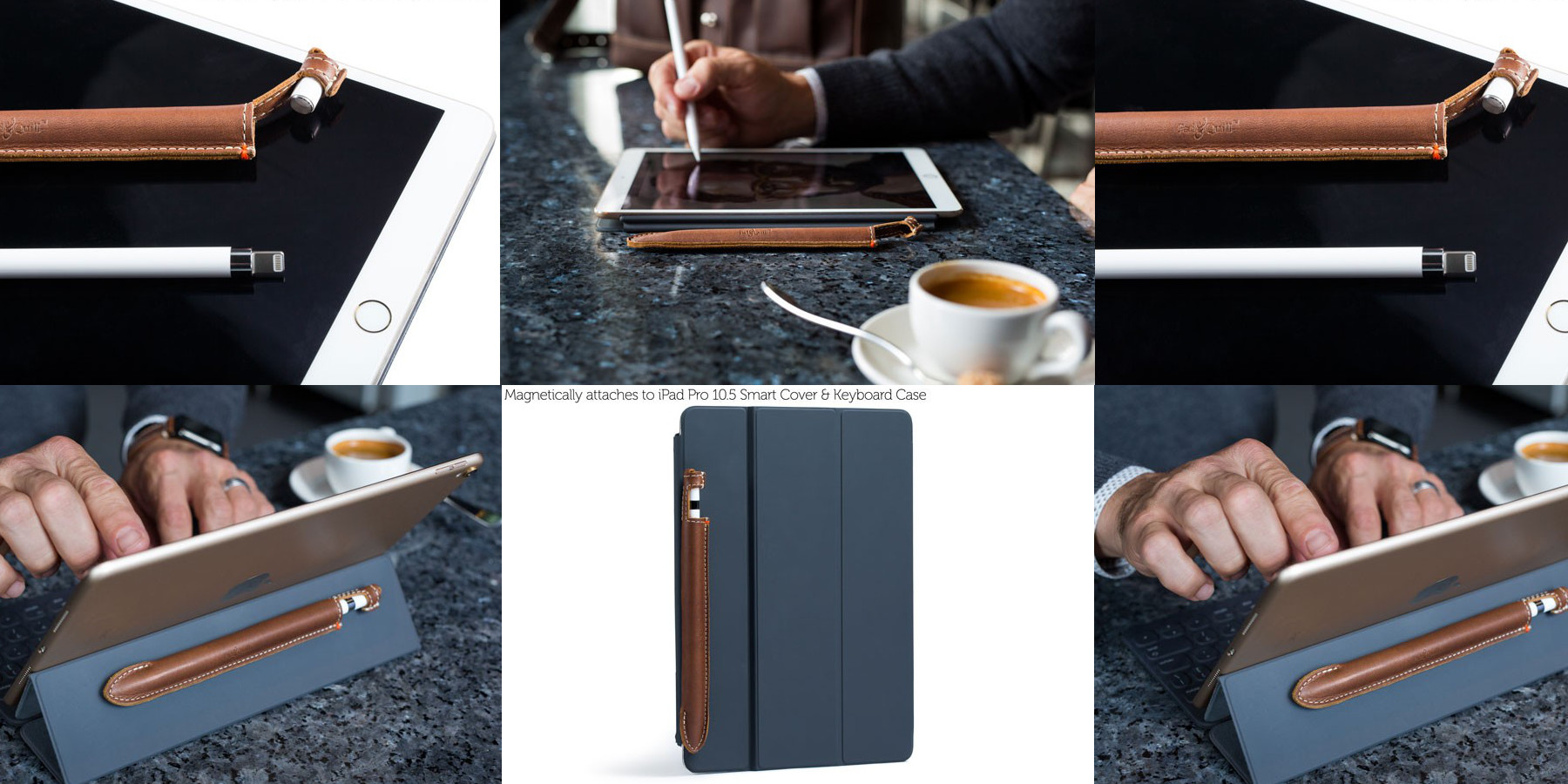 Pad & Quill debuts its new full-grain leather Apple Pencil Case