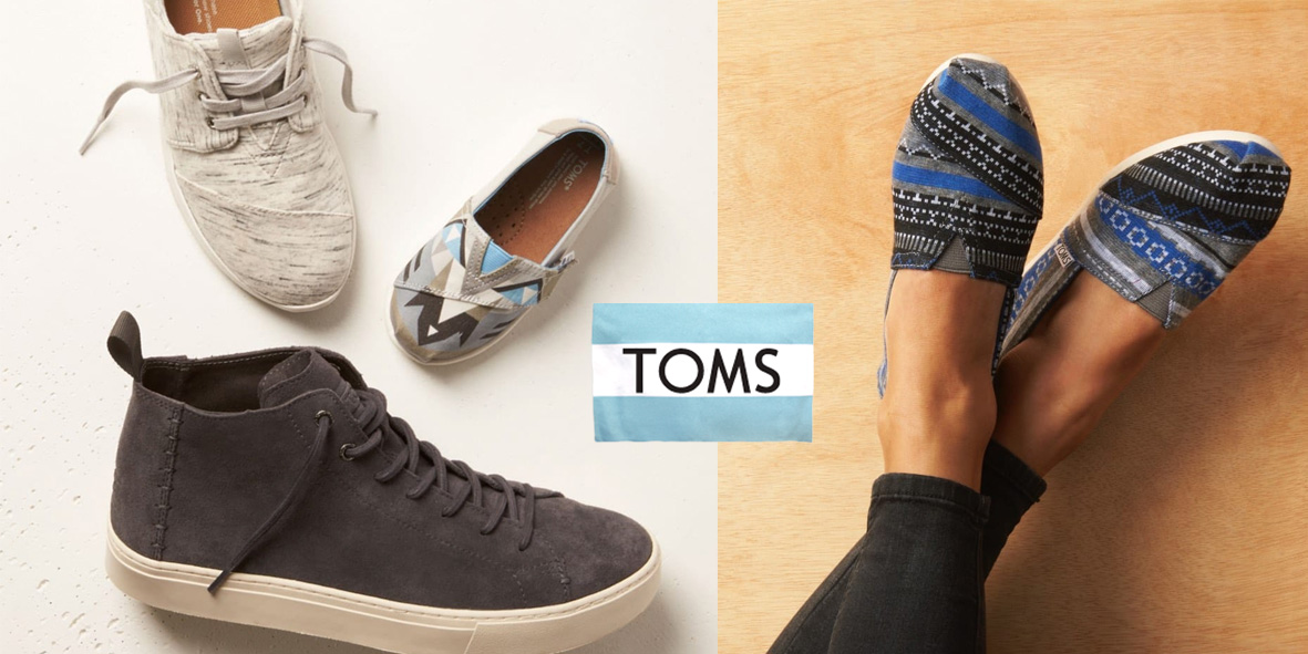 TOMS discounts hundreds of items sitewide from just $34 during its May ...
