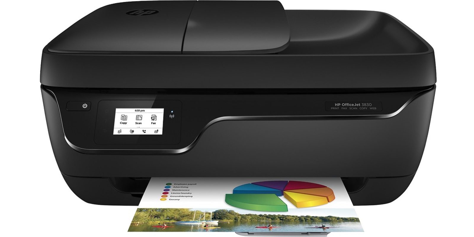 HP OfficeJet 3830 All-in-One Printer w/ AirPrint $40 shipped - 9to5Toys