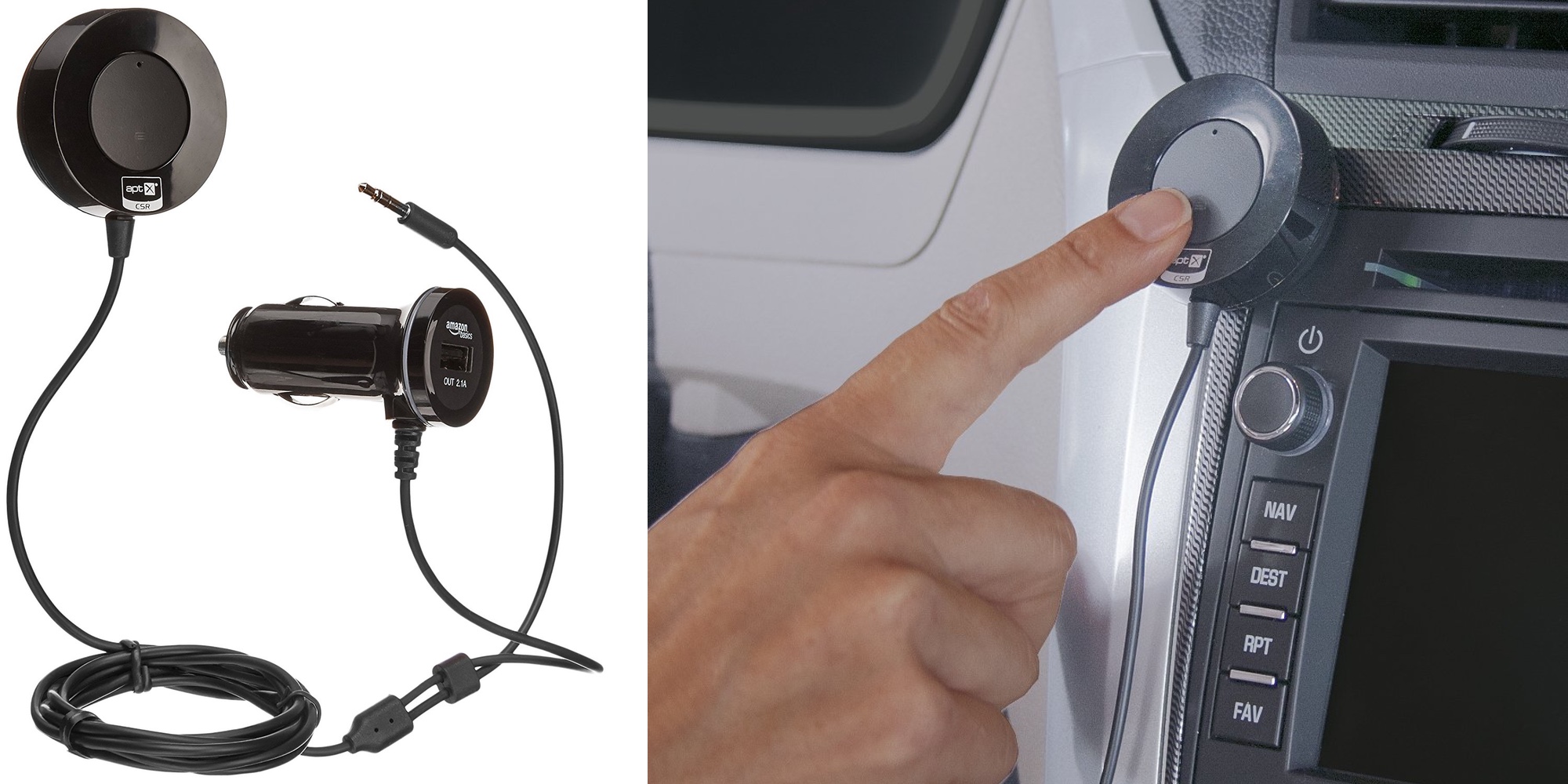 Bring your music to an older car w/ the AmazonBasics Bluetooth Car Kit