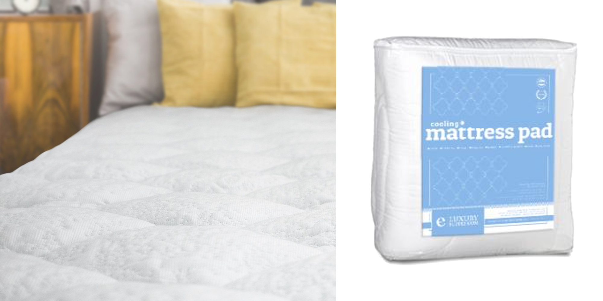 menopause friendly cooling mattress pad