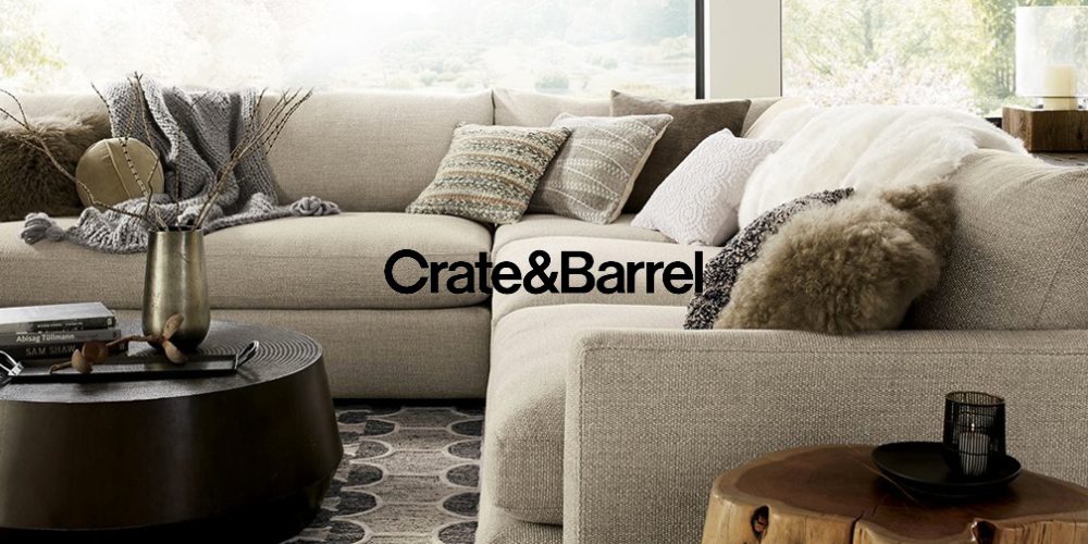 Crate Barrel Annual Upholstery Sale Takes 15 Off Furniture