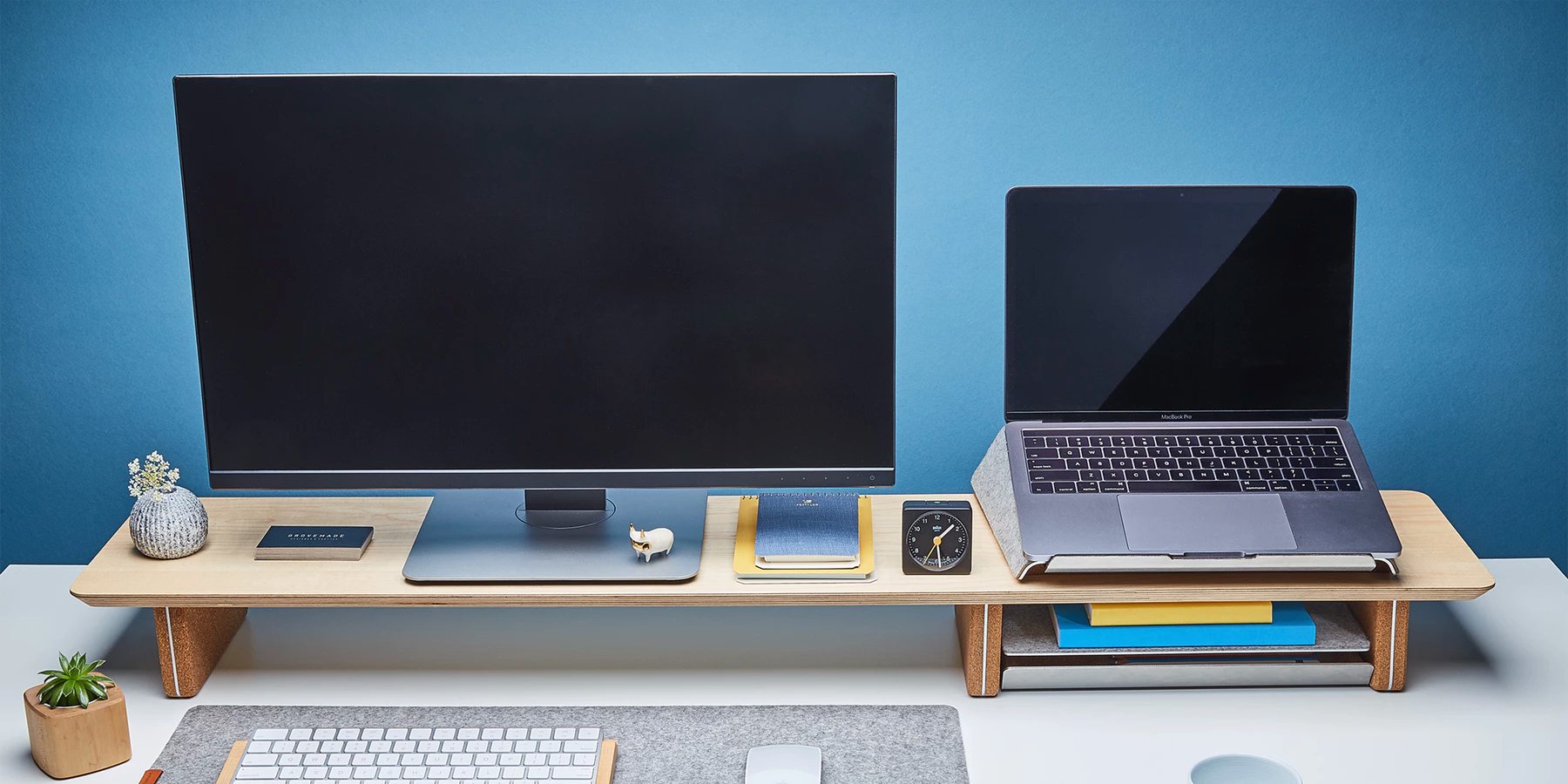 Grovemade's new Desk Shelf System brings organization to your