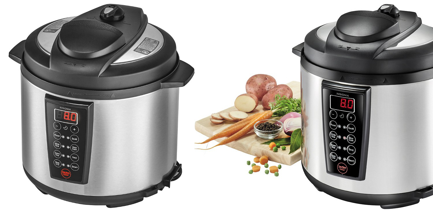 Insignia Multifunction 6Quart Pressure Cooker drops to 40 shipped