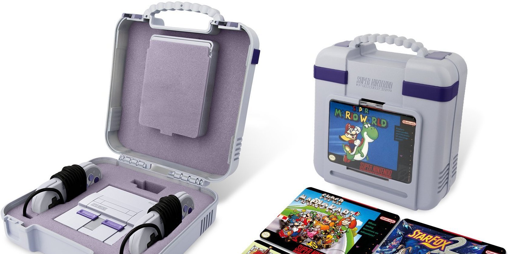 new Super Nintendo Edition Carrying Case, now