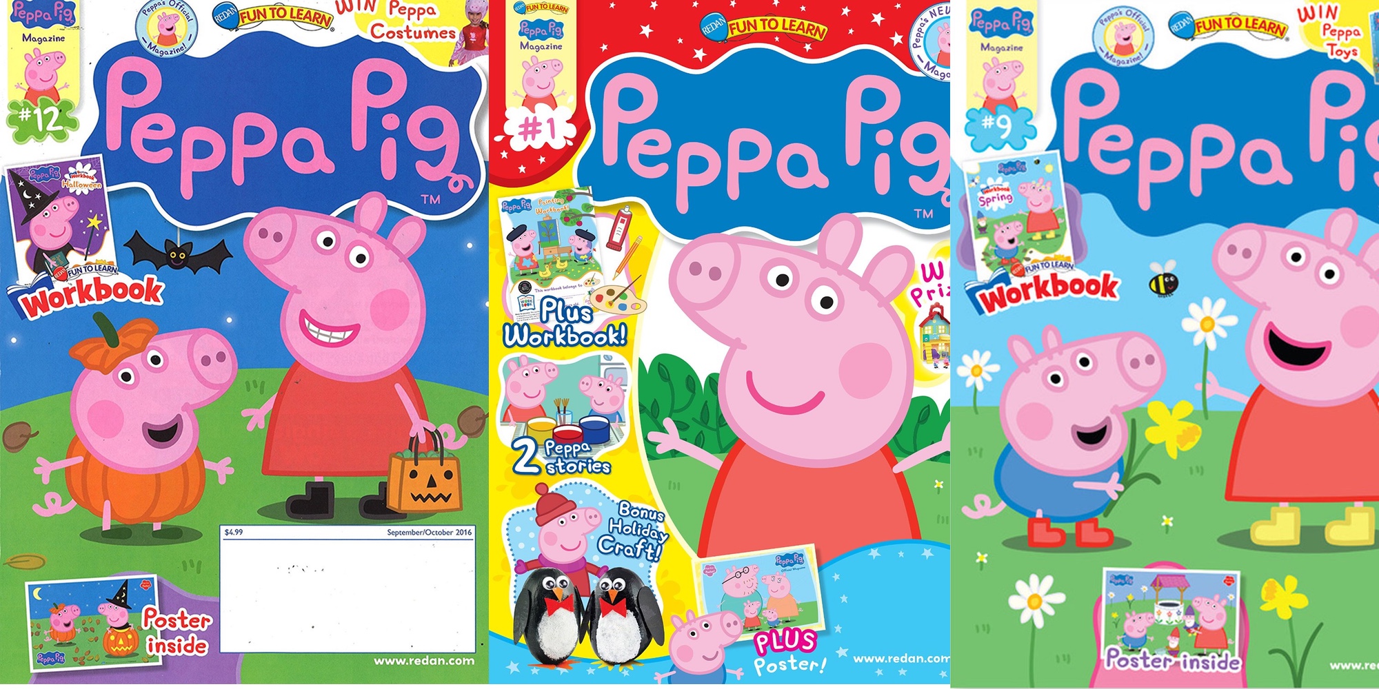 Get your kids a 1-year subscription to Peppa Pig's magazine for $13