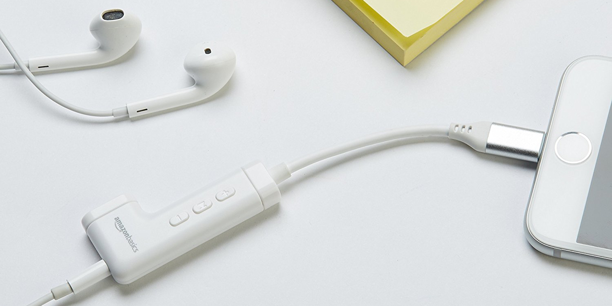 AmazonBasics Lightning + 3.5mm adapter brings back the headphone jack for 30 9to5Toys