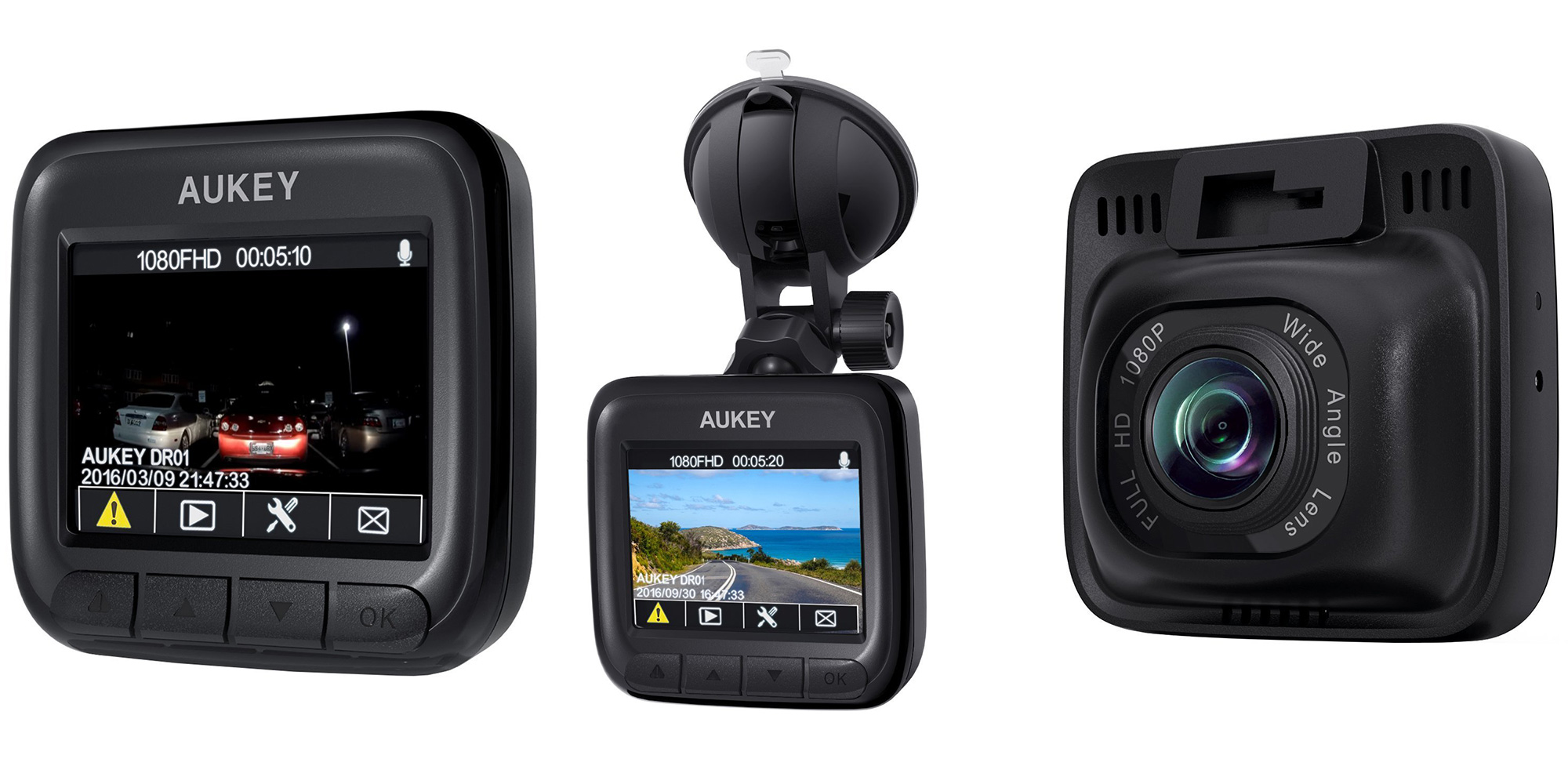 Aukey's 1080P dash cam records your drives for $50 (Reg. $70) - 9to5Toys